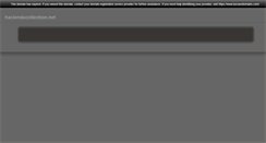Desktop Screenshot of haciendacollection.net